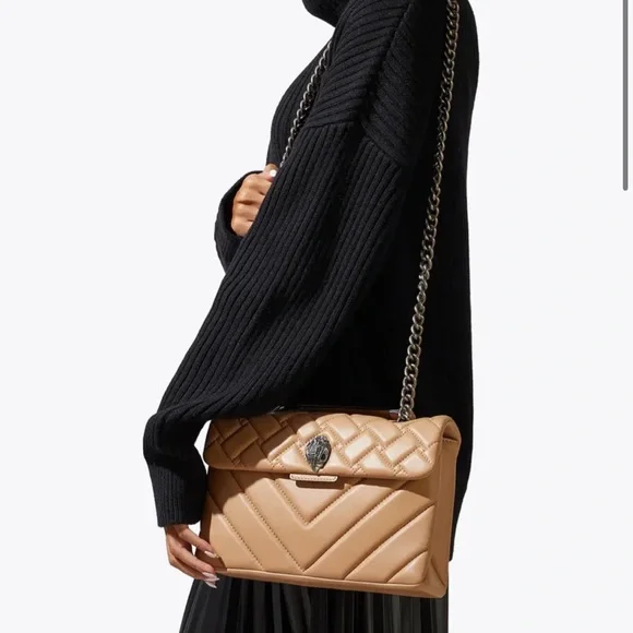 SOLD‼️ Kurt Geiger Kensington Camel - Picture 1 of 14